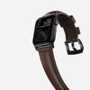 Traditional strap rustic brown black hardware 40mm   