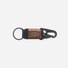 Leather Keychain Clip Side View